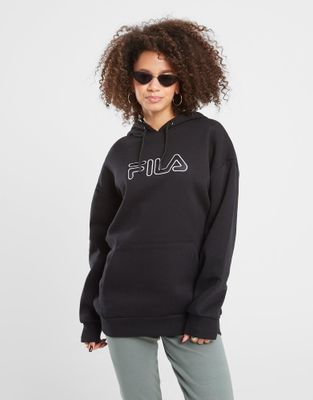 Bluza damska jesienna Fila ze sklepu: JD Sports  w kategorii: Bluzy damskie - zdjęcie 9C9C4A-9AA-13709_FW23JDW004KYLEIGHBLK