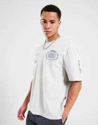 Hoodrich - T-shirt męski na lato ze sklepu: JD Sports  w kategorii: T-shirty męskie - zdjęcie 9C9C4A-9AA-13709_HR02250013