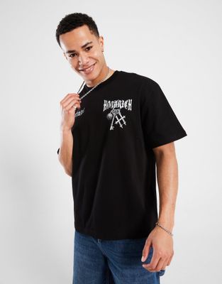 T-shirt męski w stylu młodzieżowym Hoodrich ze sklepu: JD Sports  w kategorii: T-shirty męskie - zdjęcie 9C9C4A-9AA-13709_HR02250049