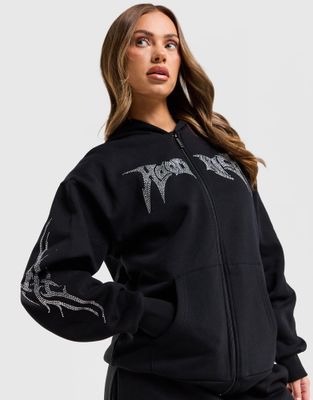 Bluza damska jesienna Hoodrich ze sklepu: JD Sports  w kategorii: Bluzy damskie - zdjęcie 9C9C4A-9AA-13709_HW04250249