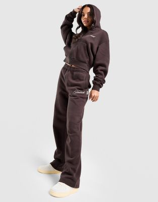 Spodnie damskie na wiosnę Hoodrich ze sklepu: JD Sports  w kategorii: Spodnie damskie - zdjęcie 9C9C4A-9AA-13709_HW04250268
