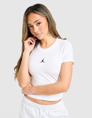 Jordan - Bluzka damska na wiosnę ze sklepu: JD Sports  w kategorii: Bluzki damskie - zdjęcie 9C9C4A-9AA-13709_II9928-100