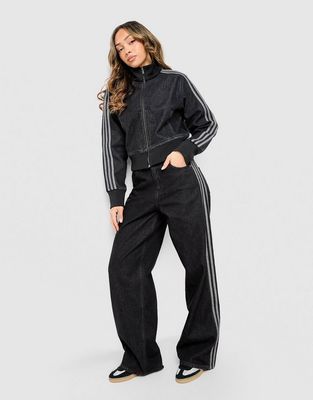Jeansy damskie adidas ze sklepu: JD Sports  w kategorii: Jeansy damskie - zdjęcie 9C9C4A-9AA-13709_KD2909