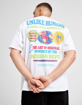 T-shirt męski młodzieżowy Unlike Humans ze sklepu: JD Sports  w kategorii: T-shirty męskie - zdjęcie 9C9C4A-9AA-13709_ULHTM10409010