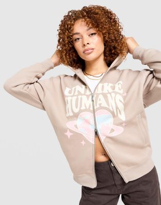 Unlike Humans - Bluza damska jesienna ze sklepu: JD Sports  w kategorii: Bluzy damskie - zdjęcie 9C9C4A-9AA-13709_ULHTW10347012