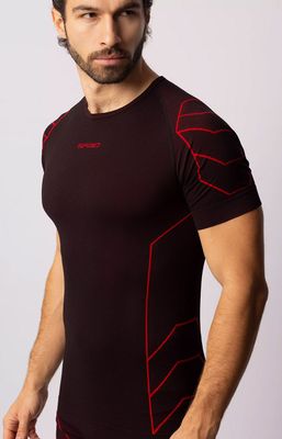 T-shirt męski bez wzorów Spaio ze sklepu: Primodo w kategorii: T-shirty męskie - zdjęcie A0D05E-522-13421_181780