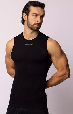 T-shirt męski bez wzorów sportowy Spaio ze sklepu: Primodo w kategorii: T-shirty męskie - zdjęcie A0D05E-522-13421_181799