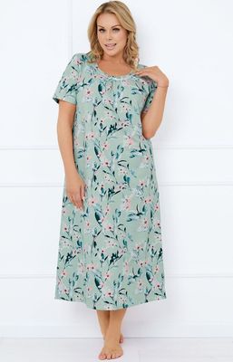 Italian Fashion - Koszula nocna w kwiaty ze sklepu: Primodo w kategorii: Koszule nocne - zdjęcie A0D05E-522-13421_195796