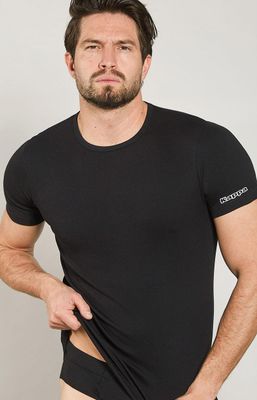 T-shirt męski w sportowym stylu Kappa ze sklepu: Primodo w kategorii: T-shirty męskie - zdjęcie A0D05E-522-13421_220614