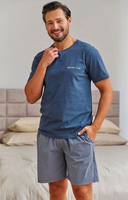 Piżama męska w nadruki Doctor Nap ze sklepu: Primodo w kategorii: Piżamy męskie - zdjęcie A0D05E-522-13421_229189
