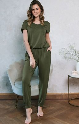 Kombinezon damski bez wzorów Italian Fashion ze sklepu: Primodo w kategorii: Kombinezony damskie - zdjęcie A0D05E-522-13421_232552
