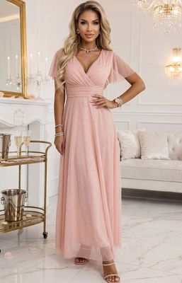 Sukienka elegancka na wiosnę Numoco Basic ze sklepu: Primodo w kategorii: Sukienki - zdjęcie A0D05E-522-13421_233851