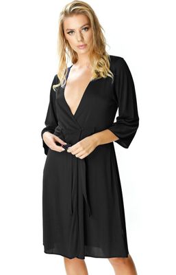 Szlafrok damski gładki elegancki Mewa ze sklepu: Primodo w kategorii: Szlafroki damskie - zdjęcie A0D05E-522-13421_236491