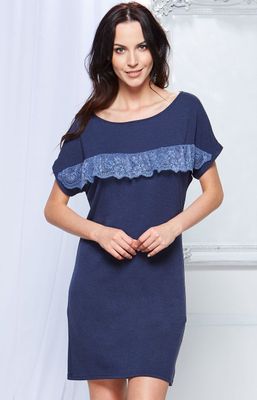 Koszula nocna z koronką elegancka Miss Fabio ze sklepu: Primodo w kategorii: Koszule nocne - zdjęcie A0D05E-522-13421_101958