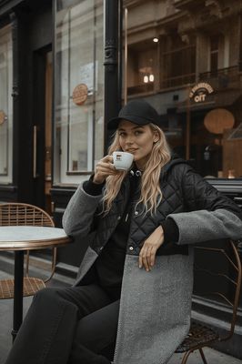 Płaszcz damski jesienny NAOKO-STORE.pl ze sklepu: NAOKO w kategorii: Płaszcze damskie - zdjęcie A8F38C0-26C-6400_8529226695001