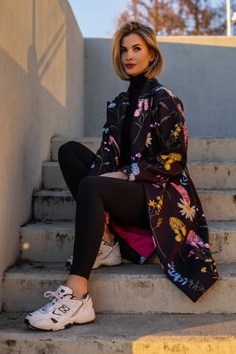 Płaszcz damski NAOKO-STORE.pl ze sklepu: NAOKO w kategorii: Płaszcze damskie - zdjęcie A8F38C0-26C-6400_7686775013542