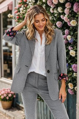 NAOKO-STORE.pl - Marynarka jesienny ze sklepu: NAOKO w kategorii: Marynarki damskie - zdjęcie A8F38C0-26C-6400_8638727356761