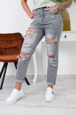 Jeansy damskie w miejskim stylu Olika ze sklepu: olika.com.pl w kategorii: Jeansy damskie - zdjęcie AE84B5C-5EA-3073_11439