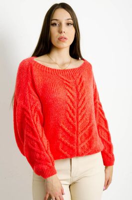 Sweter damski casual Olika ze sklepu: olika.com.pl w kategorii: Swetry damskie - zdjęcie AE84B5C-5EA-3073_12456