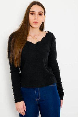 Bluzka damska casualowa jesienna Olika ze sklepu: olika.com.pl w kategorii: Bluzki damskie - zdjęcie AE84B5C-5EA-3073_12670