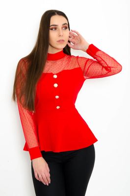 Olika - Bluzka damska ze sklepu: olika.com.pl w kategorii: Bluzki damskie - zdjęcie AE84B5C-5EA-3073_12687