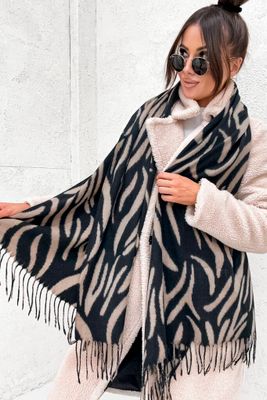 Szalik/chusta casualowy Olika ze sklepu: olika.com.pl w kategorii: Szaliki i chusty damskie - zdjęcie AE84B5C-5EA-3073_15963