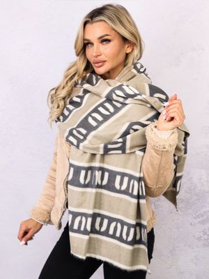 Szalik/chusta casualowy Olika ze sklepu: olika.com.pl w kategorii: Szaliki i chusty damskie - zdjęcie AE84B5C-5EA-3073_18280
