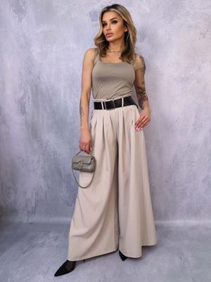 Olika - Spodnie damskie retro ze sklepu: olika.com.pl w kategorii: Spodnie damskie - zdjęcie AE84B5C-5EA-3073_18767
