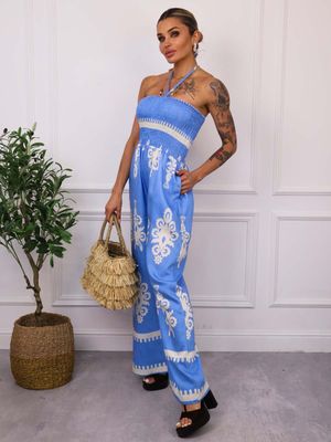 Olika - Kombinezon damski w stylu boho ze sklepu: olika.com.pl w kategorii: Kombinezony damskie - zdjęcie AE84B5C-5EA-3073_19627