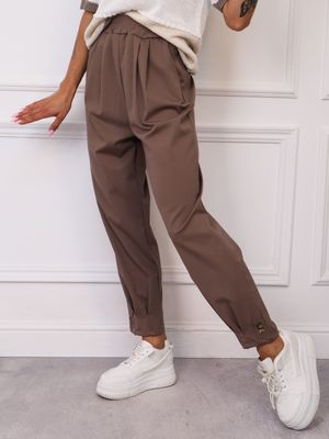 Olika - Spodnie damskie casual jesienne ze sklepu: olika.com.pl w kategorii: Spodnie damskie - zdjęcie AE84B5C-5EA-3073_20070