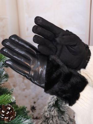 Rękawiczki jesienny Olika ze sklepu: olika.com.pl w kategorii: Rękawiczki damskie - zdjęcie AE84B5C-5EA-3073_20337