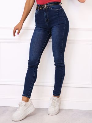 Jeansy damskie na wiosnę casual Olika ze sklepu: olika.com.pl w kategorii: Jeansy damskie - zdjęcie AE84B5C-5EA-3073_20673