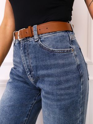 Jeansy damskie na wiosnę casual Olika ze sklepu: olika.com.pl w kategorii: Jeansy damskie - zdjęcie AE84B5C-5EA-3073_20811