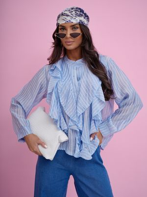 Olika - Koszula damska elegancka ze sklepu: olika.com.pl w kategorii: Koszule damskie - zdjęcie AE84B5C-5EA-3073_21100