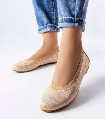 Balerinki casual ze sklepu: gemre w kategorii: Balerinki - zdjęcie B960DE9-B0C-5025_21907-19