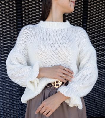 Sweter damski na zimę ze sklepu: gemre w kategorii: Swetry damskie - zdjęcie B960DE9-B0C-5025_30562