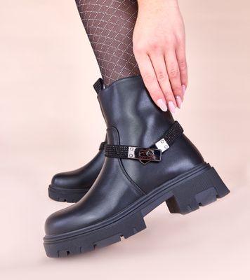 Botki na jesień na zimę ze sklepu: gemre w kategorii: Botki - zdjęcie B960DE9-B0C-5025_35305-B