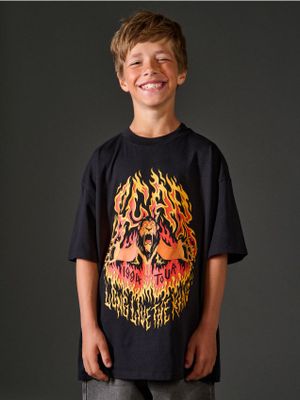 T-shirt chłopięce młodzieżowy Sinsay ze sklepu: Sinsay w kategorii: T-shirty chłopięce - zdjęcie CC22A15-4CA-6968_002GA