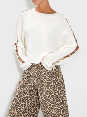 Sweter damski zimowy ze sklepu: Sinsay w kategorii: Swetry damskie - zdjęcie CC22A15-4CA-6968_030HL
