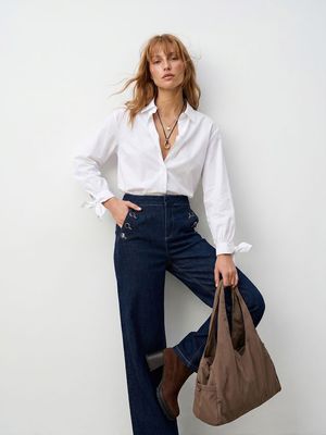 Sinsay - Jeansy damskie ze sklepu: Sinsay w kategorii: Jeansy damskie - zdjęcie CC22A15-4CA-6968_048JS