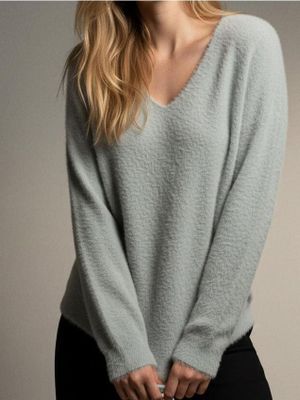 Sweter damski na jesień ze sklepu: Sinsay w kategorii: Swetry damskie - zdjęcie CC22A15-4CA-6968_051AU