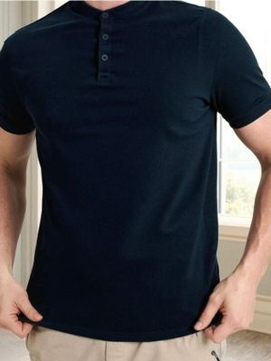 T-shirt męski bez wzorów Sinsay ze sklepu: Sinsay w kategorii: T-shirty męskie - zdjęcie CC22A15-4CA-6968_1028Z