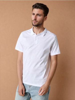 T-shirt męski na wiosnę ze sklepu: Sinsay w kategorii: T-shirty męskie - zdjęcie CC22A15-4CA-6968_1029Z