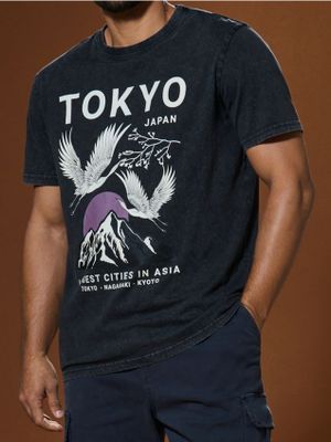 T-shirt męski casual ze sklepu: Sinsay w kategorii: T-shirty męskie - zdjęcie CC22A15-4CA-6968_1046Z