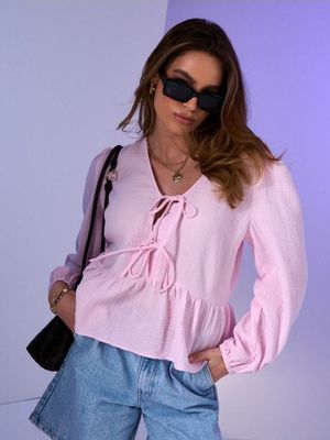 Bluzka damska ze sklepu: Sinsay w kategorii: Bluzki damskie - zdjęcie CC22A15-4CA-6968_116HC