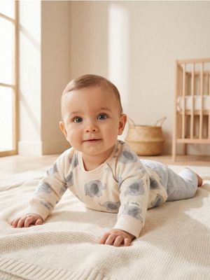 Odzież dla niemowląt młodzieżowy casual Sinsay ze sklepu: Sinsay w kategorii: Odzież dla niemowląt - zdjęcie CC22A15-4CA-6968_125IY