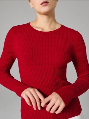 Sweter damski ze sklepu: Sinsay w kategorii: Swetry damskie - zdjęcie CC22A15-4CA-6968_170FK