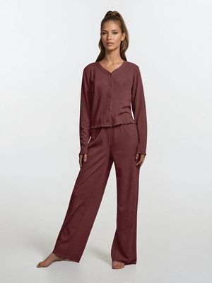 Piżama elegancka ze sklepu: Sinsay w kategorii: Piżamy damskie - zdjęcie CC22A15-4CA-6968_176GF