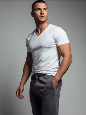 T-shirt męski ze sklepu: Sinsay w kategorii: T-shirty męskie - zdjęcie CC22A15-4CA-6968_1986O