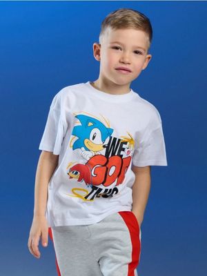 T-shirt chłopięce Sinsay ze sklepu: Sinsay w kategorii: T-shirty chłopięce - zdjęcie CC22A15-4CA-6968_212HG